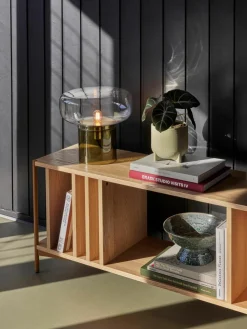 Tafellamp Crave uit geverfde glas