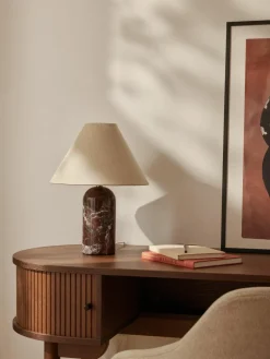 Tafellamp Gia met marmeren voet