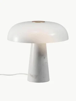 Tafellamp Glossy met marmeren voet