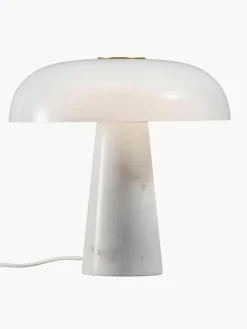 Tafellamp Glossy met marmeren voet