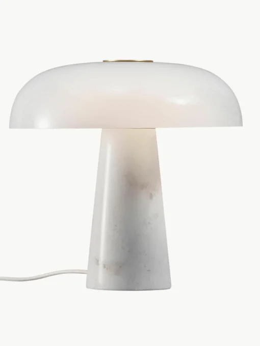 Tafellamp Glossy met marmeren voet