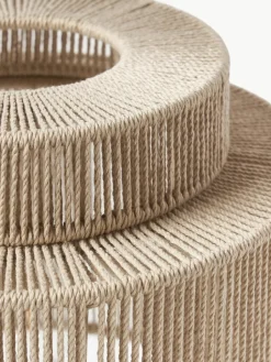 Tafellamp Lace van linnen draden