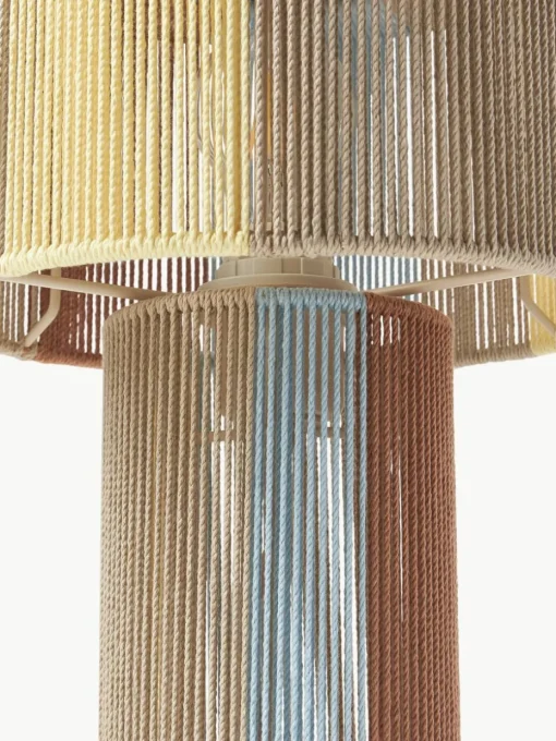 Tafellamp Lace van linnen draden
