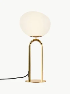 Tafellamp Shapes van opaalglas
