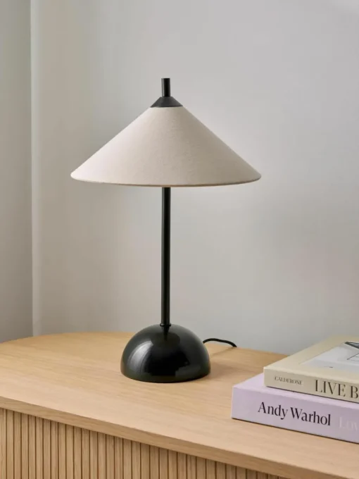 Tafellamp Vica met marmeren voet