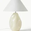 Tafellamp Xilia van opaalglas