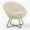 Teddy cocktailfauteuil Center met metalen poten