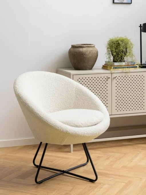 Teddy cocktailfauteuil Center met metalen poten