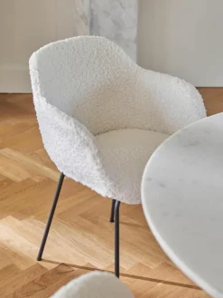 Teddy fauteuil Fiji met smalle zitvlak