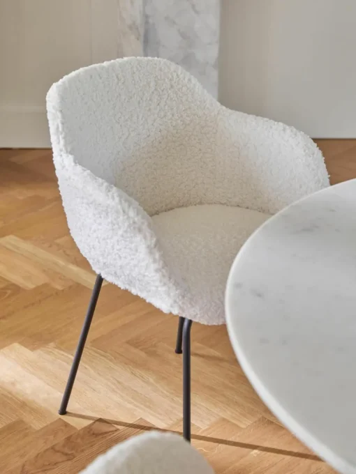 Teddy fauteuil Fiji met smalle zitvlak