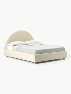 Teddy gestoffeerd bed Ebba met opbergruimte