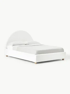 Teddy gestoffeerd bed Ebba met opbergruimte
