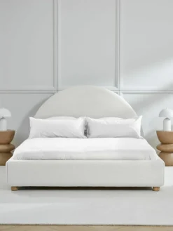 Teddy gestoffeerd bed Ebba met opbergruimte