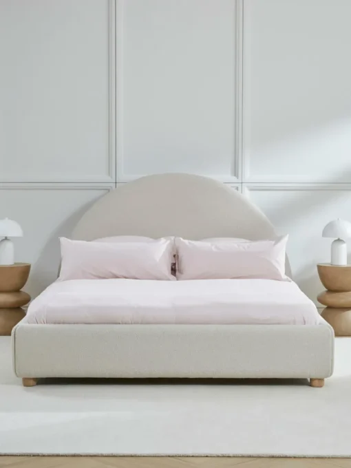 Teddy gestoffeerd bed Ebba