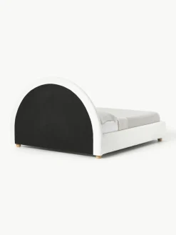 Teddy gestoffeerd bed Ebba met opbergruimte
