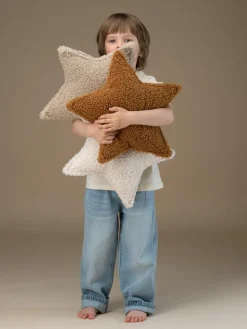 Teddy knuffelkussen Ster