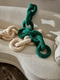 Teddy kussen Chain Dotty