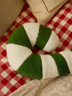 Teddy kussen Sugar in snoepstokken vorm