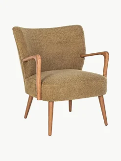 Teddy loungefauteuil Moritz met armleuningen