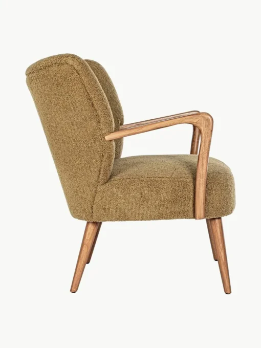 Teddy loungefauteuil Moritz met armleuningen