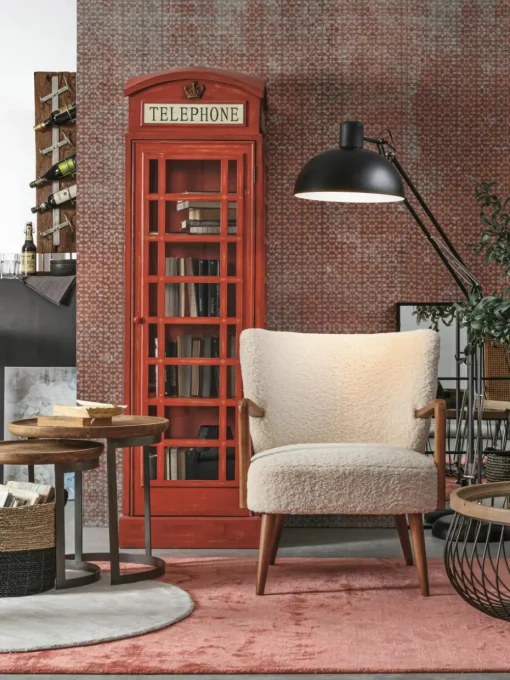 Teddy loungefauteuil Moritz met armleuningen