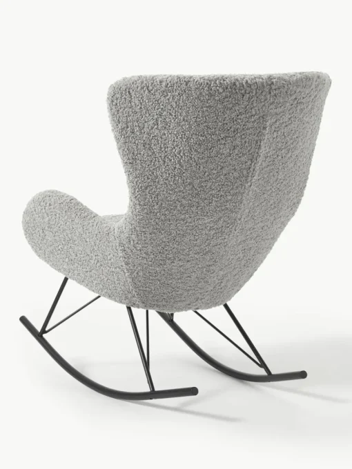 Teddy schommelstoel Wing met metalen poten