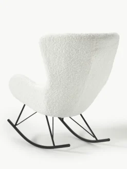 Teddy schommelstoel Wing met metalen poten