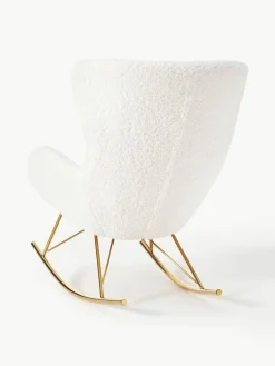 Teddy schommelstoel Wing met metalen poten