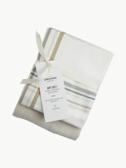 Theedoeken Gift van biokatoen, set van 2