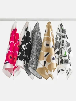 Theedoeken Pieni Unikko, 2 stuks