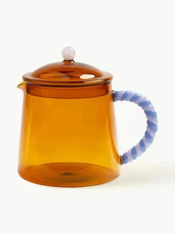 Theepot Duet uit borosilicaatglas, 1 L