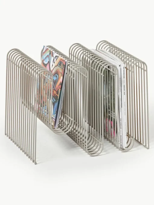 Tijdschriftenhouder Curva van metaal