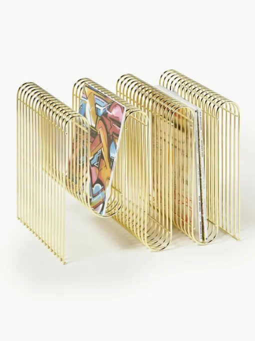Tijdschriftenhouder Curva van metaal