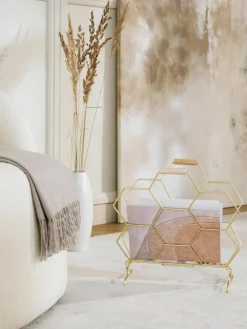 Tijdschriftenhouder Honeycomb