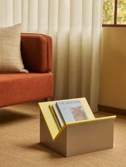 Tijdschriftenhouder Tick van essenhout