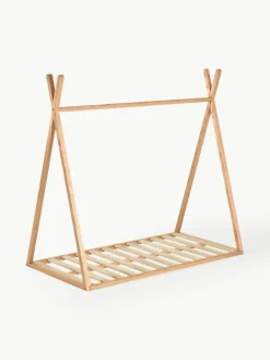 Tipi kinderbed Maralis van beukenhout, 70 x 140 cm