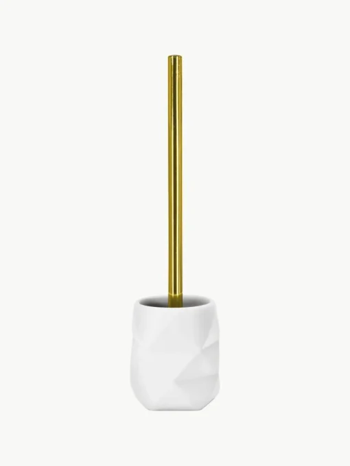 Toiletborstel Crackle van breukvast polyresin