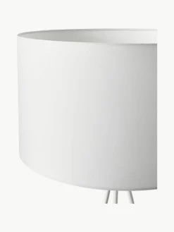 Tripod vloerlamp Cella met stoffen lampenkap