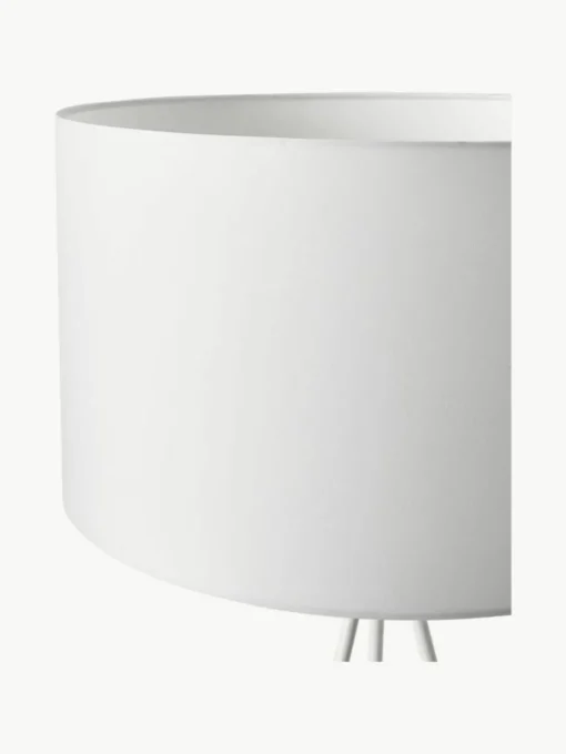 Tripod vloerlamp Cella met stoffen lampenkap