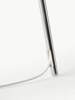 Tripod vloerlamp Cella met stoffen lampenkap