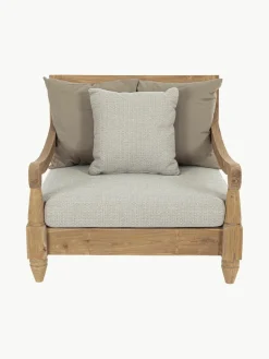 Tuin loungefauteuil Bali van teakhout