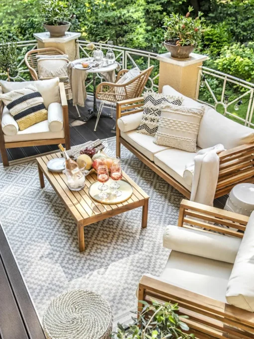 Tuin loungefauteuil Bo