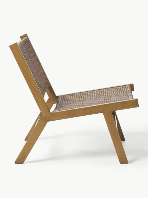 Tuin loungefauteuil Palina in houtoptiek