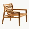 Tuin loungefauteuil Sammen van teakhout
