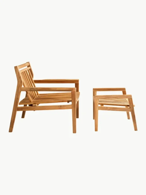 Tuin loungefauteuil Sammen van teakhout