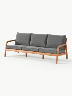 Tuin loungeset Bergen uit eucalyptushout, 4-delig