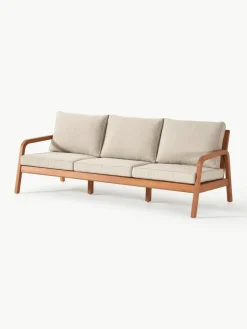 Tuin loungeset Bergen uit eucalyptushout, 4-delig