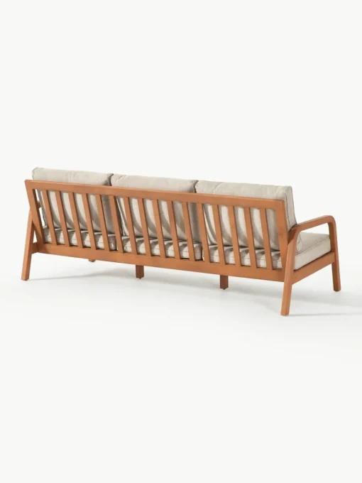 Tuin loungeset Bergen uit eucalyptushout, 4-delig