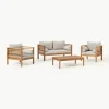 Tuin loungeset Bo, 4-delig