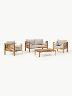 Tuin loungeset Bo, 4-delig